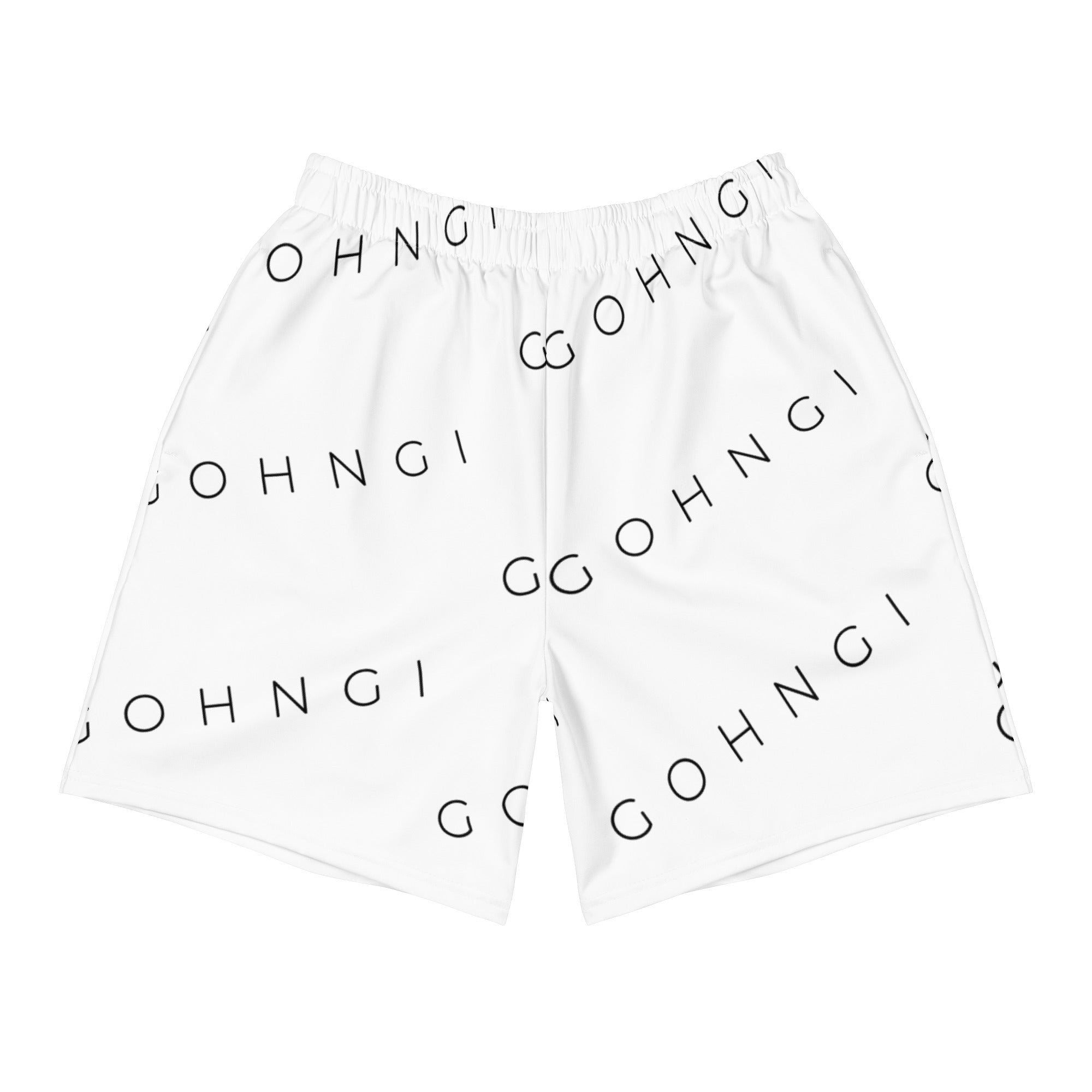 GOHNGI White Athletic Long Shorts – GOHNGI® — Built From Hustle
